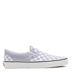 Vans Checkerboard Classic Slip-On In Languid Lavender/True White