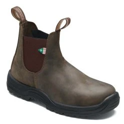 Blundstone Work & Safety Boot 180 In Waxy Rustic Brown