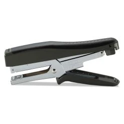 Bostitch B8 Xtreme Duty Plier Stapler, 45-Sheet Capacity, 0.25" To 0.38" Staples, 2.5" Throat, Black/Charcoal Gray