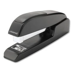 Universal Executive Full-Strip Stapler, 20-Sheet Capacity, Black