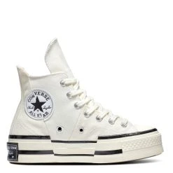 Converse Chuck 70 Plus Hi In Egret/Black/Egret