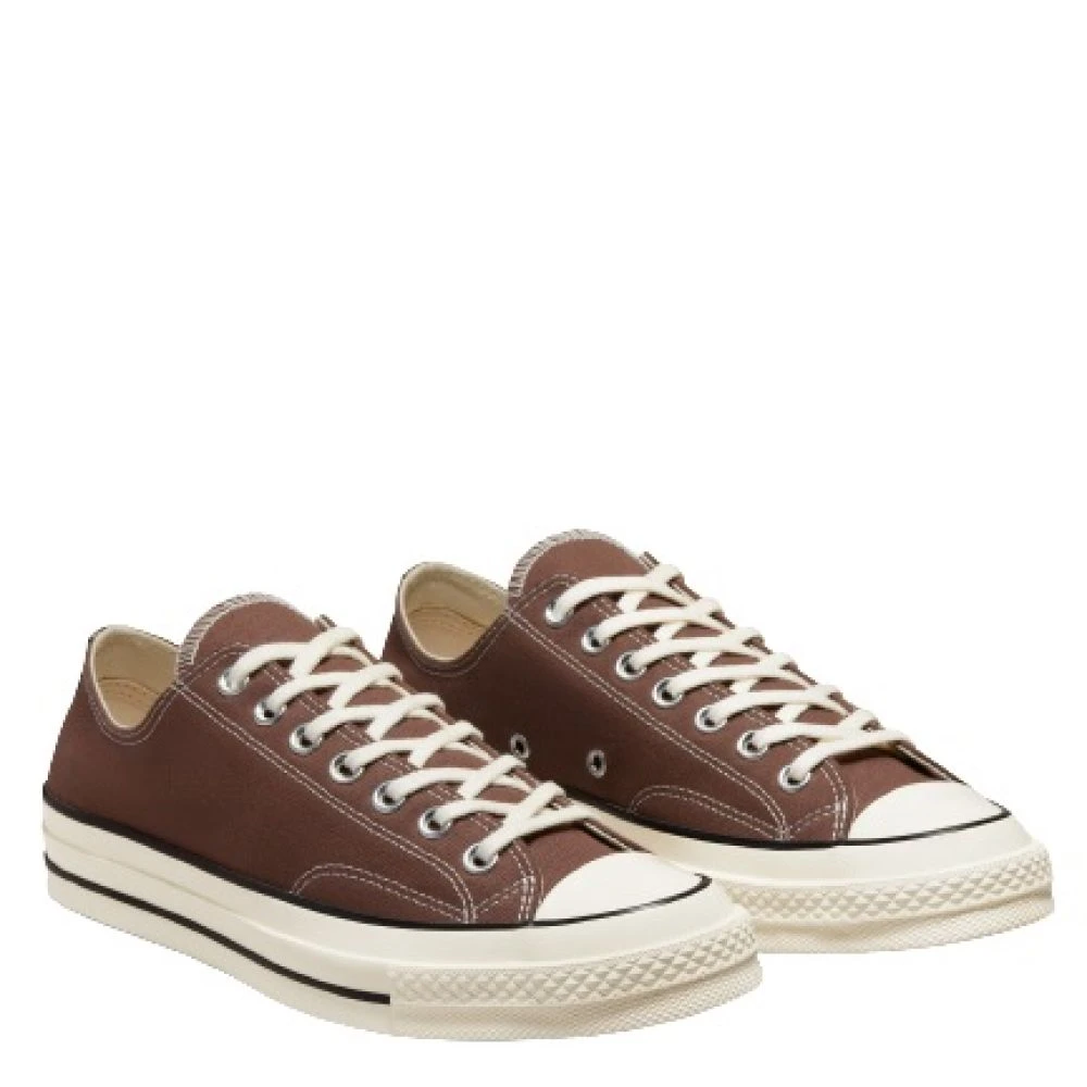 Converse Chuck 70 Vintage Canvas Low In Earthy Brown/Egret/Black - Image 2