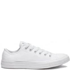 Converse Chuck Taylor All Star Mono Canvas Low Top In White Mono