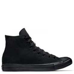Converse Chuck Taylor All Star Mono Canvas High Top In Black Monochrome