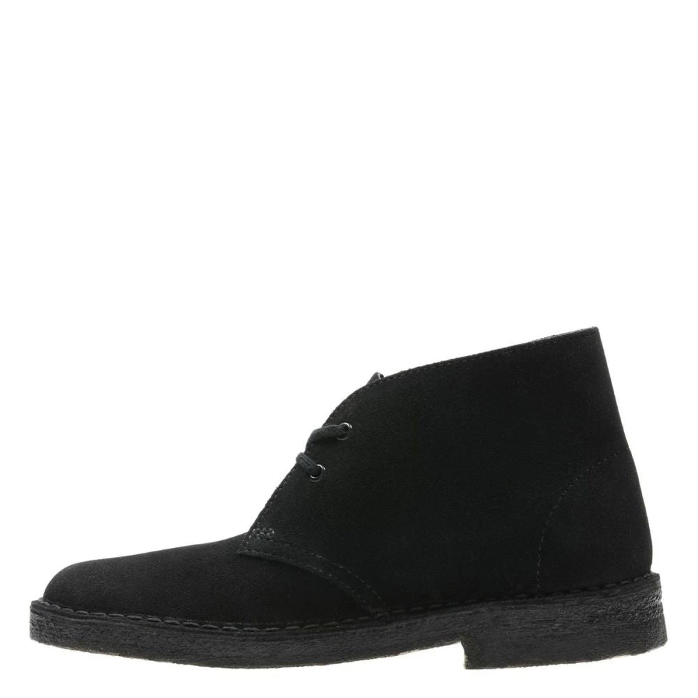 Clarks Women's Desert Boot In Black Suede - Image 4