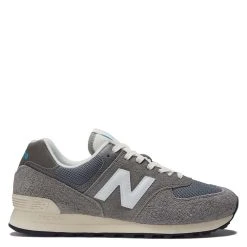 New Balance 574 In Grey With White