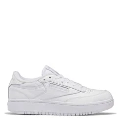 Reebok Women's Club C Double In Ftwr White/Ftwr White/Cold Grey 2