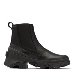Sorel Women's Brex Chelsea Bootie In Black/Black