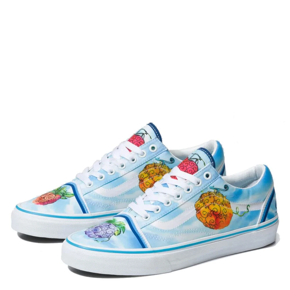 Vans X One Piece Old Skool In Devil Fruit - Image 2