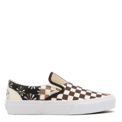 Vans Divine Energy Classic Slip-On Patchwork In Multi/True White